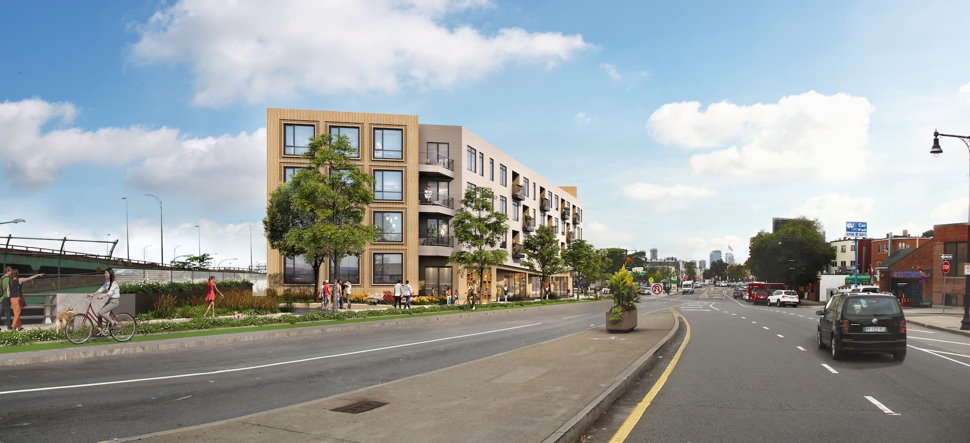 Looking toward Day Square